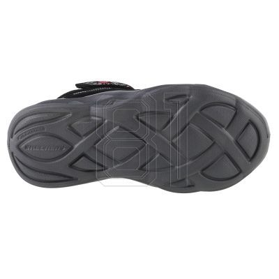 4. Skechers Twisted Brights - Zerrix 400145L-BKRD Black 28