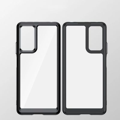 4. Outer Space Case for Xiaomi Poco X5 5G / Redmi Note 12 5G cover with flexible frame black