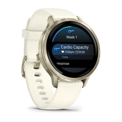 10. Garmin Venu 4 3.05 cm (1.2") AMOLED 41 mm Digital 390 x 390 px Touchscreen Gold Wi-Fi GPS