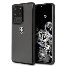 Ferrari Carbon Heritage Case for Samsung Galaxy S20 Ultra - Black