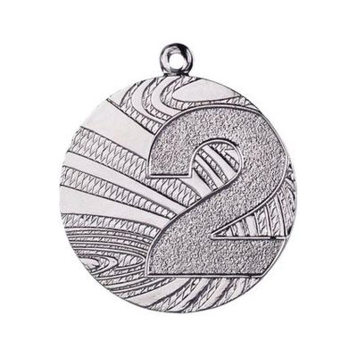 9. Silver steel medal, second place