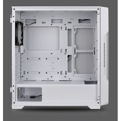 7. Nanoxia DS-9ARGB-W Midi Tower Computer Security & Mounts White