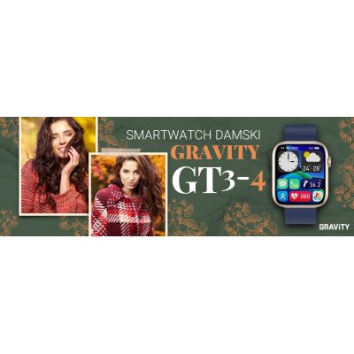 5. Gravity GT3-4 Women's Smartwatch