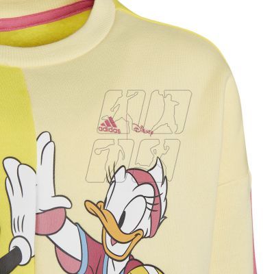 5. adidas adidas x Disney Daisy Duck Crew Jr sweatshirt HK6638