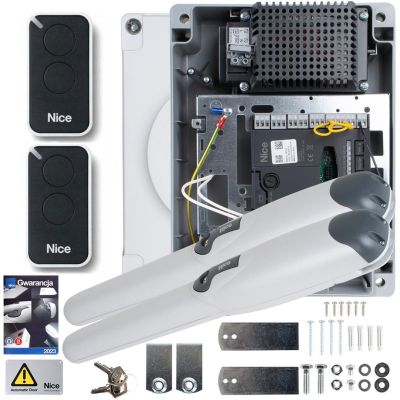 NICE WINGO 3524 24V kit for double-leaf gates (without photocells)