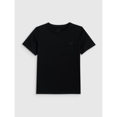 8. Girls' regular-fit plain T-shirt 4F 4FJRMM00TTSHF3553-20S
