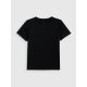 8. Girls' regular-fit plain T-shirt 4F 4FJRMM00TTSHF3553-20S