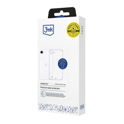 7. 3mk Just20g Clear Case for Apple iPhone 16E - transparent