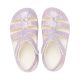 4. Crocs Classic Glitter Fismerman Pink 212644 0WV Kids' Sandals