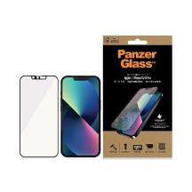 PanzerGlass E2E Anti-Bluelight Tempered Glass for iPhone 13 / 13 Pro Case Friendly AntiBacterial MicroFracture - Black