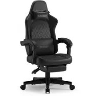 SENSE7 DEVON PU armchair black