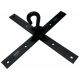 Cross-type bag hook