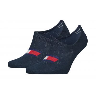 2. Tommy Hilfiger Footie Flag Socks 701223928 002