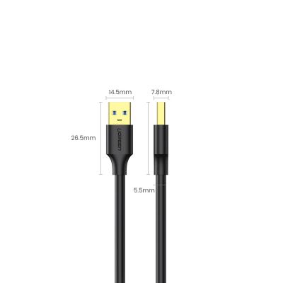 9. Ugreen US128 10369 USB-A 3.0 / USB-A 3.0 5Gb/s 0.5m cable - black