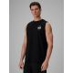 Men's relaxed sleeveless T-shirt with print 4F 4FRSS26TSLEM365-20S