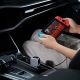 16. Cuktech CC903P 100W Car Charger with Display and 70cm Retractable USB-C Cable - Gray