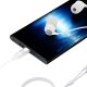 2. USB-C 3mk Wired Headphones - white