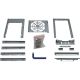10. Inter-Tech 4U-4424 Rack Black, Silver