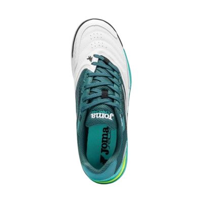 4. Joma Cancha 2602 Indoor Football Shoes white-green CANS2602IN