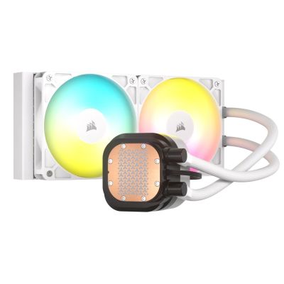 8. Corsair NAUTILUS 240 RS ARGB Liquid Processor All-in-One Liquid Cooler White 1 pc.