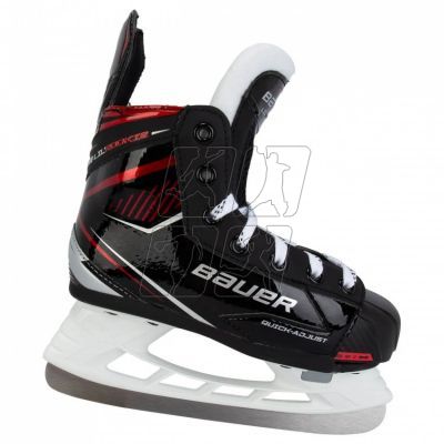 3. Bauer Lil Rookie Jr 1060541-2 Adjustable Skates