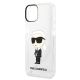 6. Karl Lagerfeld Ikonik Karl case for iPhone 14 Plus - transparent