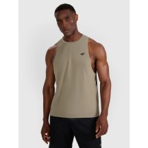 Men's quick-drying training tank top 4F 4FWAW25TFSLM554-43S