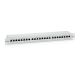 Patchpanel Equip CAT6 24 Port light gray 19 inch (1HE)