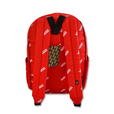 5. Vans New Skool Backpack 20L True Red - VN0006280PZ1