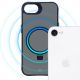 5. 3mk Smoke Case Mag&Stand for Apple iPhone 16E - black