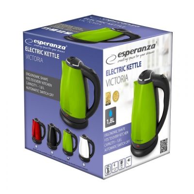 10. ESPERANZA ELECTRIC KETTLE VICTORIA 1.8 L GREEN EKK113G