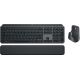 7. MX Keys S Wireless Keyboard and Mouse Set - Graphite, German Version