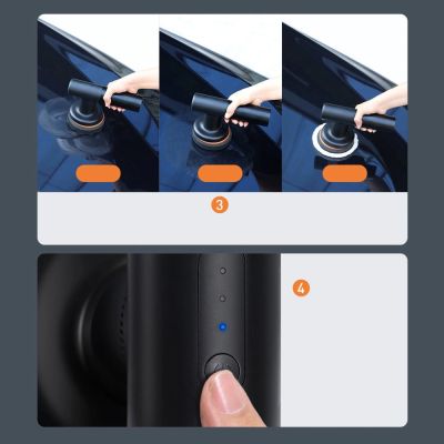 25. Baseus cordless electric polish machine 30W 4000mAh black (CRDLQ-B01)