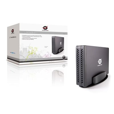 6. Conceptronic CHD3SU Hard Drive Enclosure HDD Case Black 3.5"