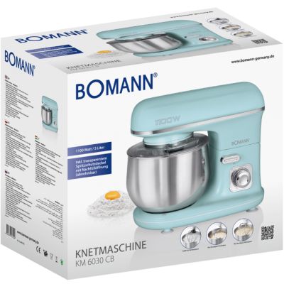 8. Bomann KM 6030 Mint Food Processor