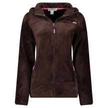Women’s Fleece Jacket Geographical Norway UPALOOD BROWN DB LADY 047-1 (WZ4176F/GN-BROWN)