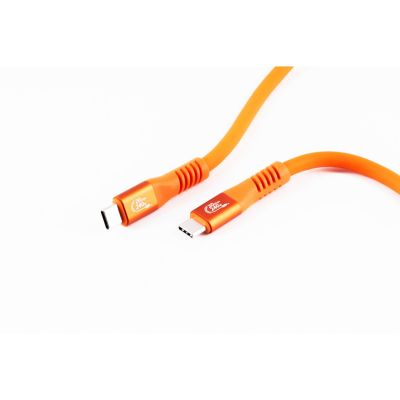 4. Flexline FL31-77157 USB Cable USB 3.2 Gen 2x2 1.5m USB C 20 Gbit/s 240W Orange