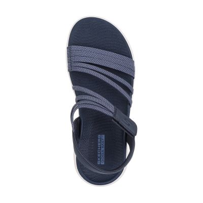 5. Skechers Women's GO WALK FLEX SANDAL EMMA 141473 NVY