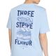 4. Men's adidas Burger Flavor Graphic T-shirt light blue KT9731
