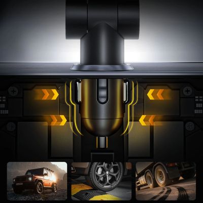 11. ORICO Twin Reach 45W 1A3C Dual Retractable Car Charger