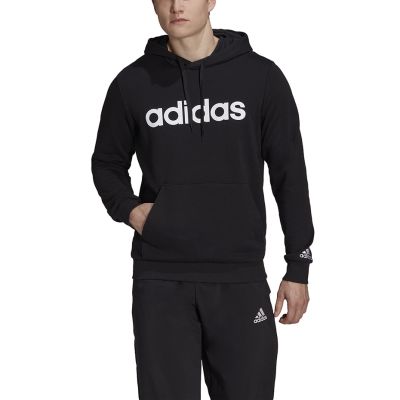 9. adidas Essentials French Terry Linear Logo Hoodie M GK9064