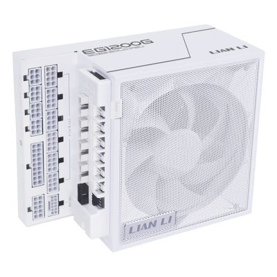 8. Lian Li EDGE GOLD 1200 80 PLUS Gold Netzteil, PCIe 5.1, ATX 3.1 - 1.200 Watt, weiß, incl. USB-Hub