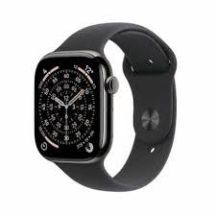 Apple Watch Series 11GPS + Cellular 42mmNatural Titanium Case with Stone Gray Sport Band - S/M