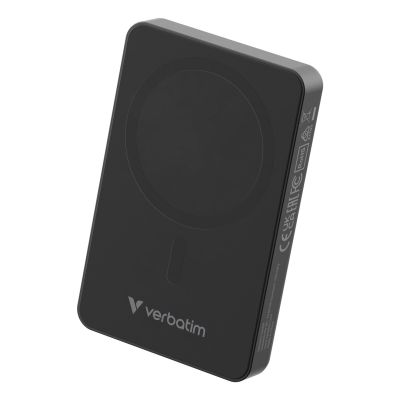2. Verbatim Charge 'n' Go Essentials 10000 mAh Wireless Charging Black