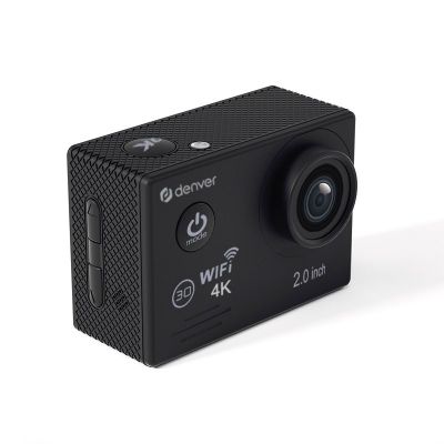 2. Denver ACK-8064 Sports Camera, 8 MP, 4K Ultra HD, CMOS, Wi-Fi, 253 g