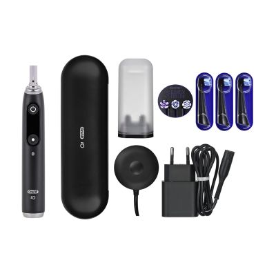 Oral-B iO9 Black Electric Toothbrush + 2 Heads