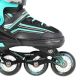 7. NILS Extreme NH18190 2in1 roller skates, black and blue, size S (29-33), with replaceable hockey blade
