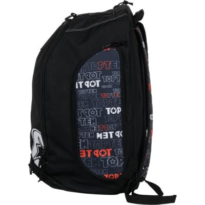 3. TOP TEN "BE4" backpack black and red 57 cm x 44 cm x 33 cm