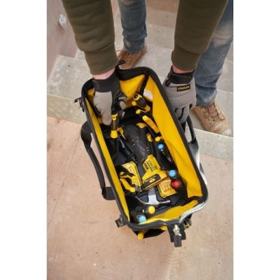 4. Stanley FATMAX FMST17627-1 Tool Case Black, Yellow Fabric