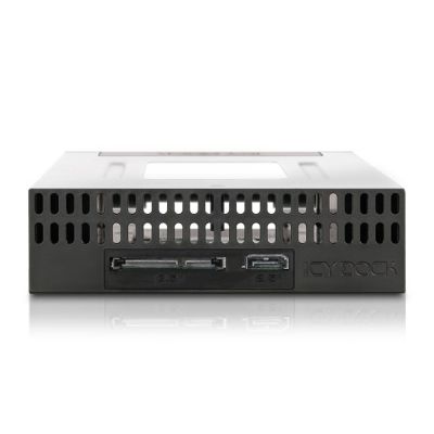 7. Icy Dock MB795SP-B panel drive bay 2.5/3.5" Storage drive tray Black